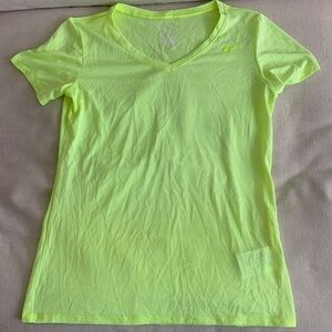 Nike Asian Fit Dri-Fit Neon Yellow T-shirt